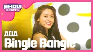 [Show Champion] AOA - 빙글뱅글 (AOA - Bingle Bangle) l EP.273