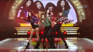 Sistar - How Dare You (시스타 - 니까짓게) @ SBS Inkigayo 인기가요 101212