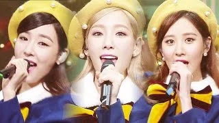 《UNIT》 소녀시대 태티서(Girl's Generation TTS) - Dear Santa(디어산타) @인기가요 Inkigayo 20151206