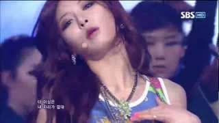 4minute [Volume Up] @SBS Inkigayo 인기가요 20120429