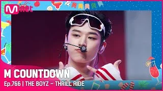 [THE BOYZ - THRILL RIDE] Summer Special | #엠카운트다운 EP.766 | Mnet 220818 방송