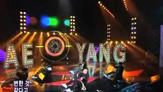 Taeyang-Only look at me (태양-나만바라봐)  @SBS Inkigayo 인기가요 20080601