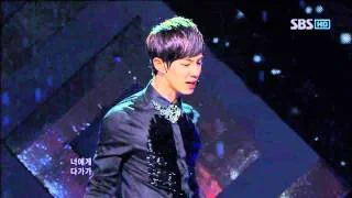 Gikwang & Hyunseung - let it snow (기광&현승 - let it snow) @ SBS Inkigayo 인기가요 101226