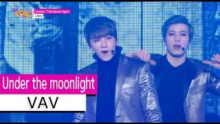 [HOT] VAV - Under the moonlight, 브이에이브이 - 언더 더 문라이트, Show Music core 20151114