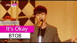 [Comeback Stage] BTOB - It's Okay, 비투비 - 괜찮아요, Show Music core 20150704