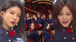 《POWERFUL》 gugudan(구구단) - The Boots(더 부츠) @인기가요 Inkigayo 20180311