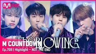 [Highlight - NOT THE END] Comeback Stage |#엠카운트다운 | M COUNTDOWN EP.708 | Mnet 210506 방송