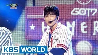 GOT7 - HOME RUN [Music Bank HOT Stage / 2016.04.15]