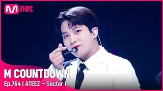 [ATEEZ - Sector 1] Comeback Stage | #엠카운트다운 EP.764 | Mnet 220804 방송