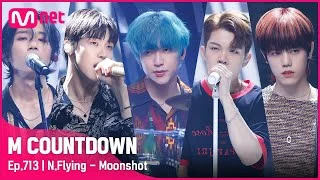 [N.Flying - Moonshot] Comeback Stage | #엠카운트다운 EP.713 | Mnet 210610 방송