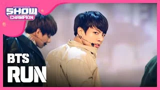 (ShowChampion EP.167) BTS - Run (방탄소년단-Run)