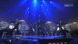 MBLAQ - Cry+Stay (엠블랙-크라이+스테이)@SBS Inkigayo 인기가요 20110116