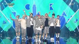 [HIT] 뮤직뱅크 - 세븐틴, 풋풋한 소년들의 패기 넘치는 '아낀다'. 20150605