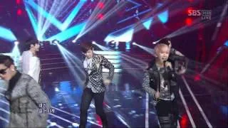 BTOB [비밀(insane)] @SBS Inkigayo 인기가요 20120401