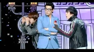 [HD] [110206 SBS 인기가요] GD & TOP - 집에 가지마