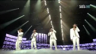 2AM - Can't let you go even if i die (2AM - 죽어도 못보내) @ SBS Inkigayo 인기가요 100207