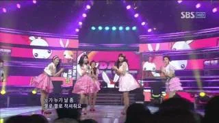 Dal★shabet-Supa Dupa Diva   @SBS Inkigayo 인기가요 20110206