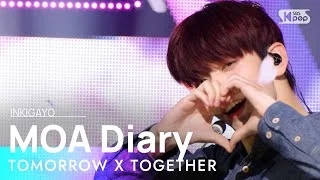 TXT- MOA Diary(Dubaddu Wari Wari)(교환일기 (두밧두 와리와리)) @인기가요 inkigayo 20210822