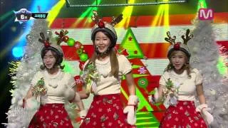 크레용팝_꾸리스마스 (Lonely Christmas by Crayon Pop of Mcountdown 2013.12.19)