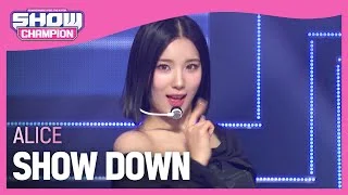 [COMEBACK] ALICE - SHOW DOWN (앨리스 - 쇼 다운) l Show Champion l EP.473