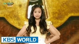 에이프릴 - 꿈사탕 | April - Dream Candy [Music Bank HOT Debut / 2015.08.28]