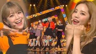 fromis_9(프로미스나인) - LOVE BOMB @인기가요 Inkigayo 20181028