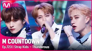 [Stray Kids - Thunderous] KPOP TV Show | #엠카운트다운 EP.723 | Mnet 210902 방송
