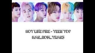 Teen Top - Hot like fire