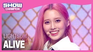 [COMEBACK] LIGHTSUM - ALIVE (라잇썸 - 얼라이브) | Show Champion | EP.436