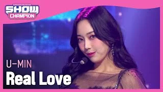 U-MIN - Real Love (유민 - 리얼 러브) | Show Champion | EP.438