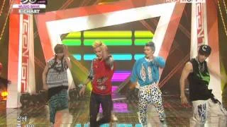 [Music Bank K-Chart] Teen Top - Be Ma Girl (2012.08.10)