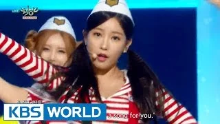 T-ARA - So Crazy | 티아라 - 완전 미쳤네 [Music Bank HOT Stage / 2015.08.14]