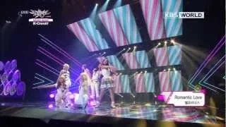 [Music Bank] HelloVenus - Romantic Love (2013.02.08)