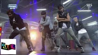 [방탕소년단] Danger @인기가요 Inkigayo 140824