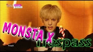 [HOT] MONSTA X - Trespass, 몬스타 엑스 - 무단침입, Show Music core 20150606