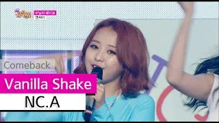 [Comeback Stage] NC.A - Vanilla Shake, 앤씨아 - 바닐라 쉐이크, Show Music core 20150725