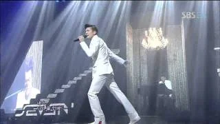 SE7EN [내가 노래를 못해도] With JYP 박진영 @SBS Inkigayo 인기가요 20120219