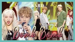 [HOT] KARD - Bomb Bomb , 카드 - 밤밤  show Music core   20190413