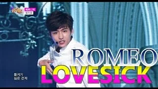 [HOT] ROMEO - LOVESICK, 로미오 - 예쁘니까, Show Music core 20150523