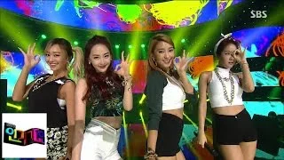 [씨스타 (SISTAR)] OK GO! 오케이 고! @인기가요 Inkigayo 140727