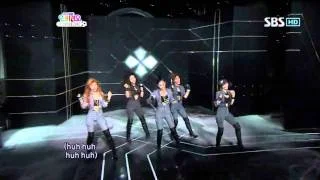 4Minute - Huh (포미닛 - Huh) @ SBS Inkigayo 인기가요 100523