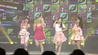 Sistar - Shady Girl (씨스타 - 가식걸) @ SBS Inkigayo 인기가요 100926