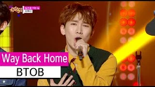 [HOT] BTOB - Way Back Home, 비투비 - 집으로 가는 길, Show Music core 20151114