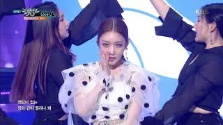 뮤직뱅크 Music Bank - Love U - 청하(CHUNGHA).20180720