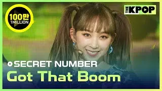 SECRET NUMBER, Got That Boom (시크릿넘버, Got That Boom) [THE SHOW 201110]