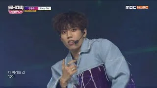 Show Champion EP.307 JANG DONG WOO - Party Girl