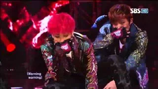 B.A.P [POWER] @SBS Inkigayo 인기가요 20120513