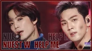 [HOT] NU`EST W  - HELP ME  , 뉴이스트 W -  HELP ME Show Music core 20181208