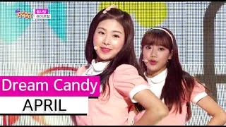 [HOT] April - Dream Candy, 에이프릴 - 꿈사탕 Show Music core 20150919