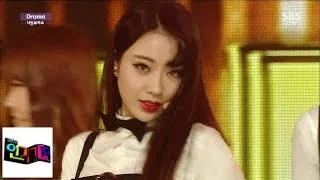 [나인뮤지스(9muses)] Drama(드라마) @인기가요 Inkigayo 150201